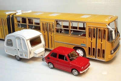 Małe jest piękne, czyli caravaning w skali 1:43